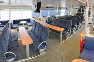 Main Deck seating arrangements