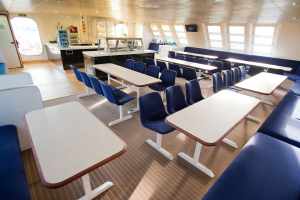 Inside Main Deck Cabin