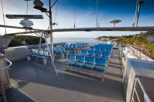 Outside, Upper Sun Deck Seating